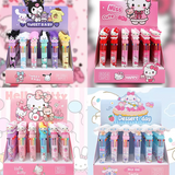 Sanrio Kuromi Ballpoint Pen 36pcs 10-Color Marker  Hello Kitty 0.7mm School Stationery Graffiti Painting Writing Instrument