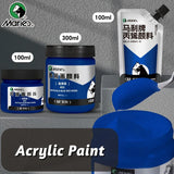 AOOKMIYA Marie's Ocean Blue Shsde Acrylic Pigment,Quick Drying,1pc 100/300 ml 3.38/10.1 oz for Rock Canvas, Stone, Artists for Artists