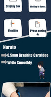 Deli S1350 0.5mm 2B NARUTO Mechanical Pencil Replace Lead Kawaii Pencil Refill Student Supplies Stationery