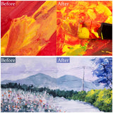 Montmartre Oil Painting Thinner Odorless Oil Paint Toning Oil Linseed Oil Painting Medium Art Supplies