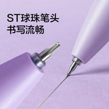 Deli 5pcs 0.5mm Fragrant Black Ink Quick-drying Cute Gel Pen Stationery Gift Office&School Supplies Kawaii Scented Pens