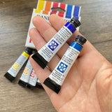 AOOKMIYA Daniel Smith Professional Artists 6 Colors 5ml Tube Watercolor Pigments Mineral Colors Essentials Starter Acuarelas Set