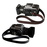 high quality Genuine Leather Shoulder Strap For Hasselblad 500CM 501CM 503CX 500C SWC Camera straps Black brown