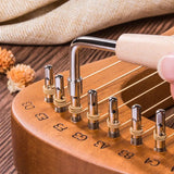 AOOKMIYA 16-string Plate-style Lyar Stringed Instruments Portable 21-string Small Harp Beginners Practice Musical Instrument Adults AOOKMIYA.COM