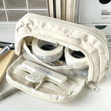 Pochacco Anime Kawaii Pen Bag Cute Cartoon Student Pencil Box Stationery Case Large Capacity Cosmetics Storage Bag Gifts