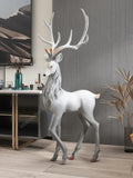 AOOKMIYA ART+ Creative Gifts 120cm Nordic Style Creative Deer Statue, Home Decoration, Gifts, Interior Decoration, Large Living Room Ornaments, Handicrafts