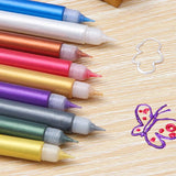 10ml/ Pearlescent Color Acrylic Pigment 3d Stereoscopic Painting Pen DIY Glass/ceramic Crafts Painting Border Waterproof Pigment