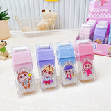 Cartoon Creative Roller Eraser Dual-purpose Wipe Primary School Stationery Supplies Clean and Leave No Traces