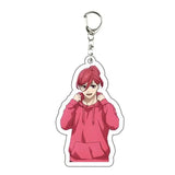 AOOKMIYA ART+ Creative Gifts Blue Lock Isagi Yoichi Acrylic Anime Keychain Bag Charms Pendant Jewelry Cute Creative Key Ring Friends Gift Figure Cartoon