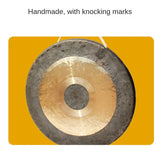 AOOKMIYA Percussion Musical Instruments Musical Instrument Crotalos Copper Gong Pure 60CM80cm Loud Copper Gong Meditation Accessories AOOKMIYA.COM