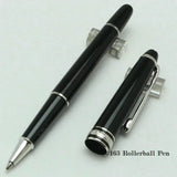 Limited Edition Msk-163 Ultra Matte Black MB Rollerball High Quality Gel Ballpoint Fountain Pens Office School Serial Number