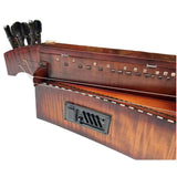 AOOKMIYA Hand Made 6 strings 24 keys Electric Hurdy Gurdy,bird's eye whole Maple wood AOOKMIYA.COM