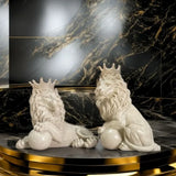 Decoration Resin Craft Holding Ball Lion Creative Home American Desktop Decoration