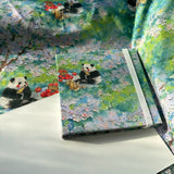 AOOKMIYA Exquisite Fabric Handmade Watercolor Book 12.6cm 300g Thickened Cotton Pulp Water Color Paper Sketchbook Student Art Supplies