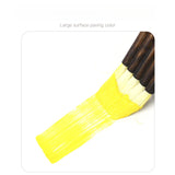 High Quality 1PC 2018F Goat Hair Bamboo Handle Art Supplies Watercolor Artist Brush