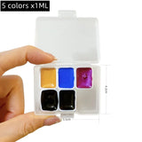 AOOKMIYA 2023 New Color Daniel Smith 15ML Watercolor Paint Metallic Raspberry Watercolor Paint Subpackage Art Supplies for Artist