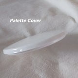 AOOKMIYA Paiting Palette With 6 Fan Sub Grid Partitio,Pigment Dish For Chinese Painting And Watercolor Pigment,Melamine Material  AOOKMIYA.COM