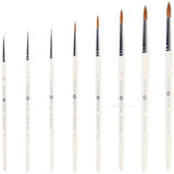 White Night Pure Mink Watercolor Pen Round Front Brush Hook Line Hand-painted A Variety of Optional Hook Line Watercolor Pen