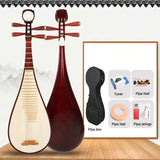 AOOKMIYA Professional Pipa Chinese Ethnic Music Instrument Aldult Lute Traditional Oriental Stringed Musical Instruments with Accessories AOOKMIYA.COM