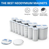 AOOKMIYA Strong Round Magnets With double-sided adhesive magnet for Fridge, DIY Projects, Science & Office Use Refrigerator magnet