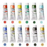Holbein&Rebecca Acrylic Pigment 20ml 12 Colors Student Painting Supplies Waterproof and Non Fading Strong Coverage