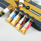 AOOKMIYA Korea MIJELLO MISSION Gold Watercolour Paint 15ml/Tube Pure Color Artist Professional Aquarelle Painting Art Supplies