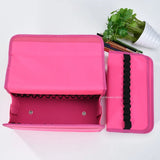 New Marker Sketch Pen Pouch Portable Student Outdoor 80 Holes Organizer Canvas Handmade Drawing Large Capacity Brush Bag