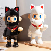 AOOKMIYA ART+ Creative Gifts Chaoplay Bob boyfriend cartoon doll piggy bank boyfriend creative decorations living room porch home decoration gift