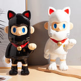 AOOKMIYA ART+ Creative Gifts Chaoplay Bob boyfriend cartoon doll piggy bank boyfriend creative decorations living room porch home decoration gift