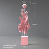 Large Modern Betta Fish Figurine Floor Sculpture Luxury Home Decor for Living Room Floor Standing Ornaments Entryway Decoration