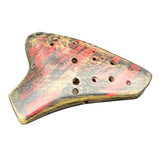 Double Tube Ocarina 16 Hole SD Tone Ocarinas Professional Musical Instruments Adult Children Performers Ceramic Flute