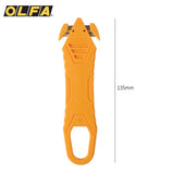 AOOKMIYA Japan OLFA Safety Unpacking Utility Knife Portable Cutting Knife Unpacking Unpacking Cutting Paper Cutter Hidden Blade
