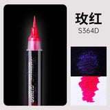 Glitter Highlighter Pen Soft Head Brush Fine Flash Markers Painting Maker for Scrapbook Diary Journal Student Stationery