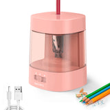 AOOKMIYA Deli Electric & Battery Pencil Sharpener, Automatic with Adjustable Thickness