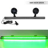 Automobile parts 48LED Car Strobe Lights Windshield LED Police Lights Truck Flash Warning Light 12V 24V Front Rear Emergency Lamps for Car