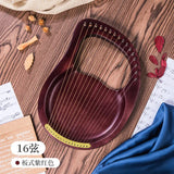 AOOKMIYA 16-string Plate-style Lyar Stringed Instruments Portable 21-string Small Harp Beginners Practice Musical Instrument Adults AOOKMIYA.COM