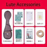 AOOKMIYA Xinghai 102cm Adult Lute Instrument 8911R Beginners Pipa Handmade Paulownia Lutes Ruyi Headstock Traditional Musical Instruments AOOKMIYA.COM