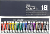 AOOKMIYA Holbein Artist Gouache Set G704 : 18 x 5ml tubes  AOOKMIYA.COM