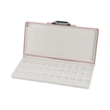 AOOKMIYA 33 Grid Portable Foldable Palette Watercolor Pigment Moisturizing Box Watercolor Gouache Palette Art Supplies for Artist