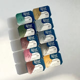 AOOKMIYA ROSA's New 10-color Precipitation Watercolor 2.5ML/color Solid Master Watercolor Pigment Student Artist Painting Supplies
