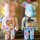 70cm High 1000% Violent Bear Ornaments, Brick Bear Living Room Floor Sculpture, Store Opening New Home Moving Gift