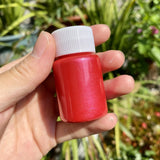 20ml/bottle Metallic Pearlescent Acrylic Paint Hand-painted Waterproof DIY Plaster Doll Coloring Model Graffiti Craft Paint