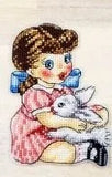 AOOKMIYA Plastic aida Cross Stitch Kit Package Needlework Counted Cross-Stitching Kits Embroidery refrigerator magnet animals styles