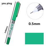 Luxury Quality T16 Colour Ink Fine Nib Gel Pen Business Office Student School Stationery Supplies  New