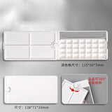AOOKMIYA Portable Travel Watercolor Box Flip Rotating Palette Multifunctional Paint Pallet Students Going Out Painting Art Supplies