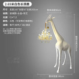 AOOKMIYA ART+ Creative Gifts Large art giraffe sculpture decoration, high-end floor lamps, hotel lobby, creative animal lightsHigh quality products