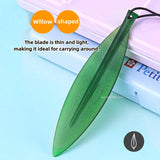 Willow leaf sealing paper cutter Willow Leaf Knife Four-sided Seal Glue Separating Tools Open Letter Cutter DIY Hobby Knife