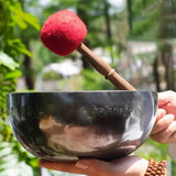 AOOKMIYA Full Moon Tibetan Singing Bowl Handmade Mindfulness Meditation Nepal Singing Bowls Yoga Chakra Sound Healing Therapy Accessories AOOKMIYA.COM
