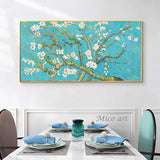 Modern 100% Hand Painted SunflowerOil Painting Reproduction Canvas Wall Art Unframed Paintings Wall Picture Artwork Unframed