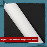 AOOKMIYA 200 Sheets Marie's Xuan Paper,Soft Papers Sheng/Raw Xuan for Block Printing,Watercolors,Calligraphy,Chinese Painting  for Adults